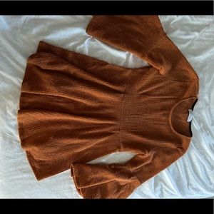 Burnt Orange Maternity Top